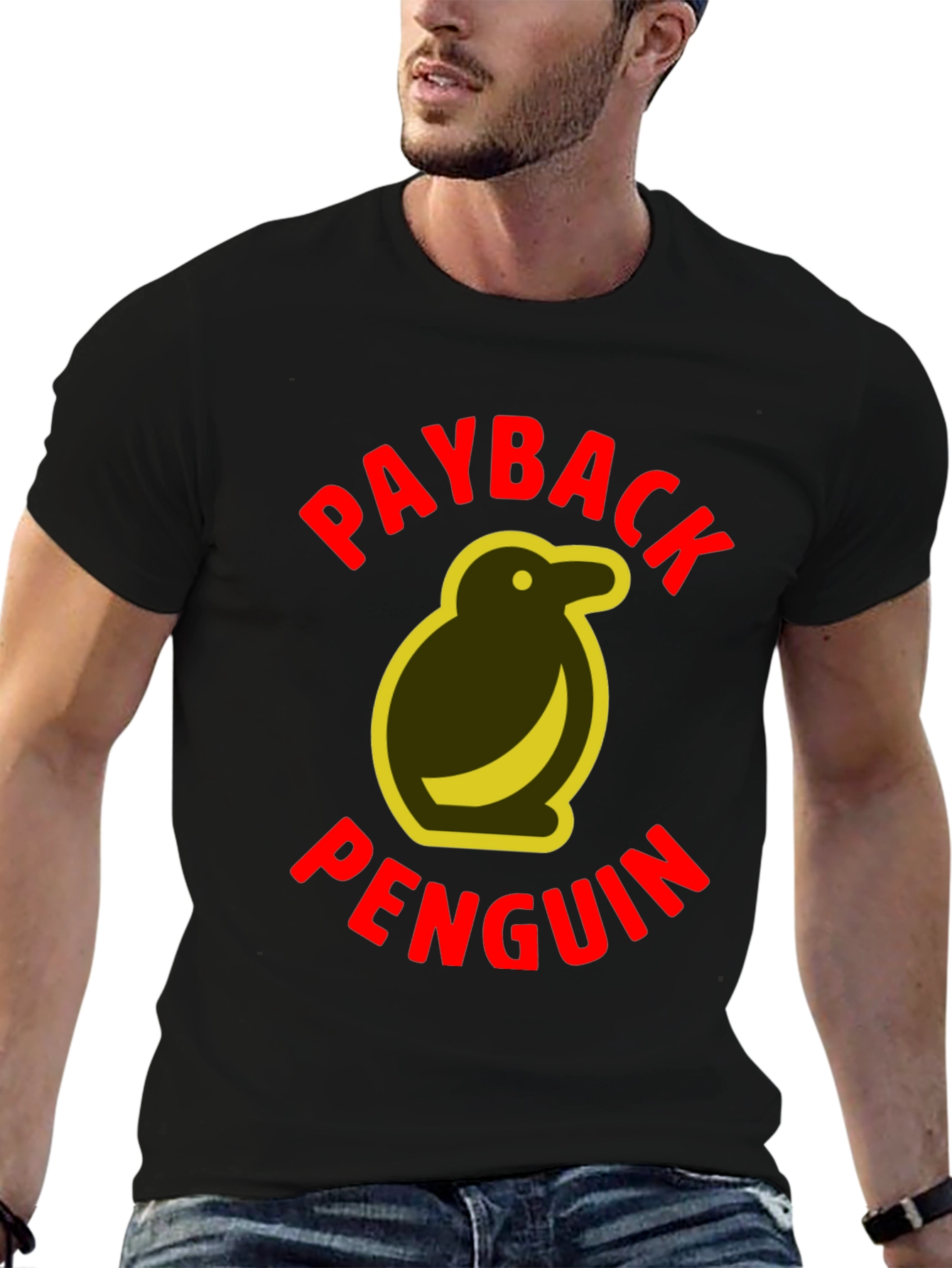 Payback Penguin Graphic T-Shirt