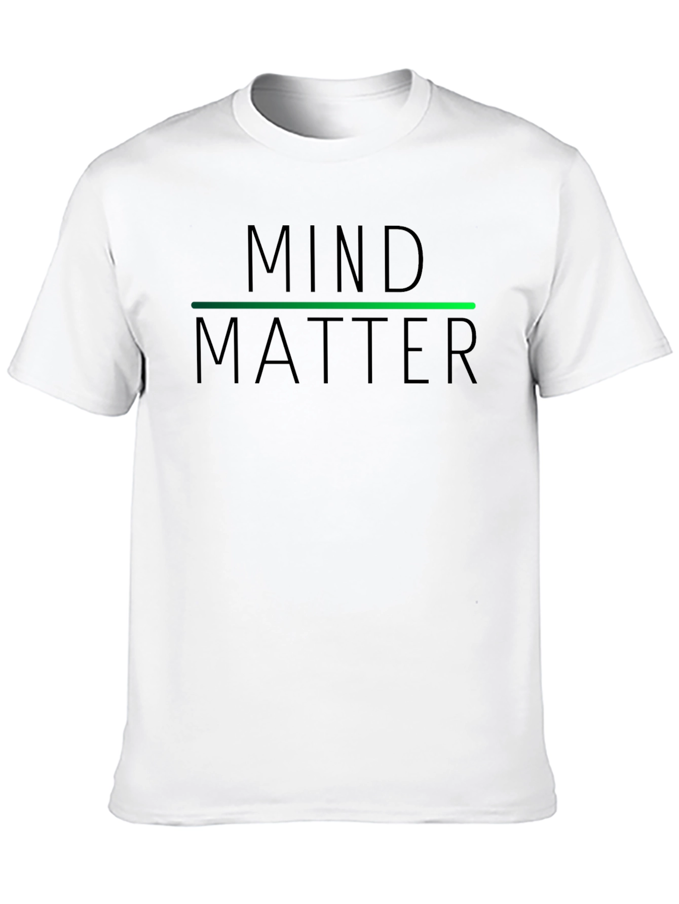 Mind Over Matter Graphic Tee - Black