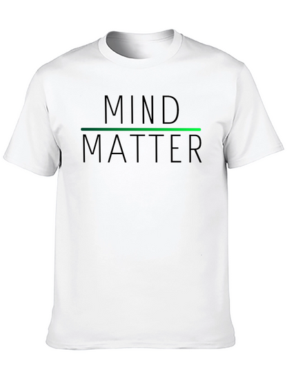 Mind Over Matter Graphic Tee - Black