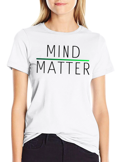 Mind Over Matter Graphic Tee - Black