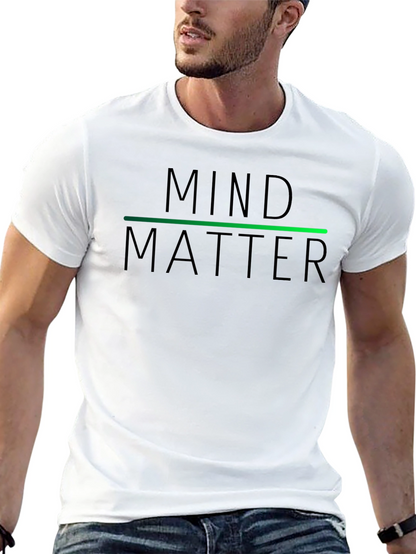 Mind Over Matter Graphic Tee - Black
