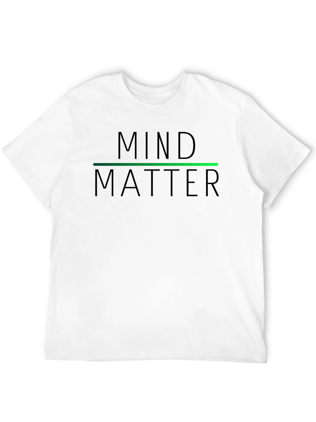 Mind Over Matter Graphic Tee - Black