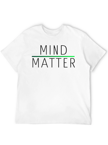 Mind Over Matter Graphic Tee - Black