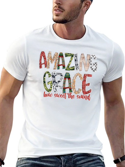 Amazing Grace Graphic Tee - Religious Inspired Shirt