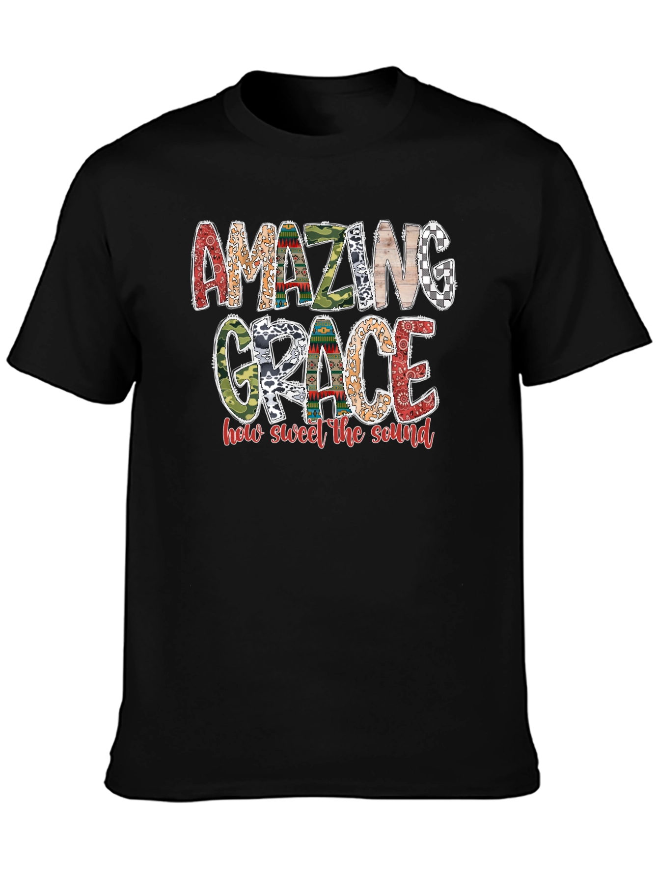 Amazing Grace Graphic Tee - Religious Inspired Shirt