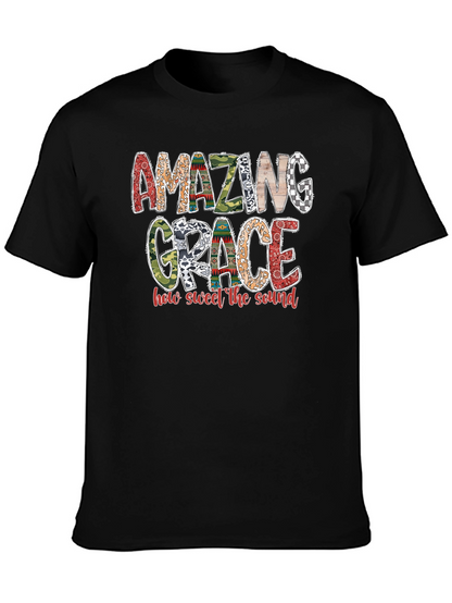 Amazing Grace Graphic Tee - Religious Inspired Shirt
