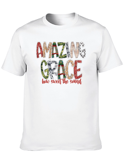 Amazing Grace Graphic Tee - Religious Inspired Shirt