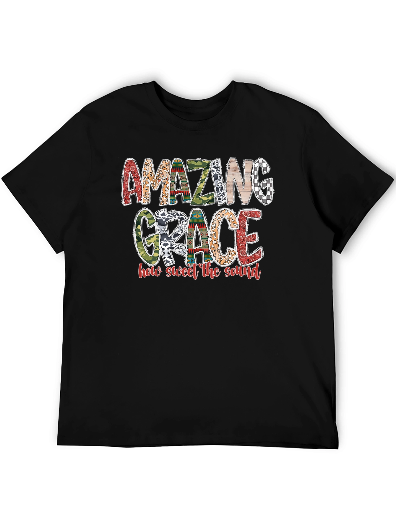 Amazing Grace Graphic Tee - Religious Inspired Shirt