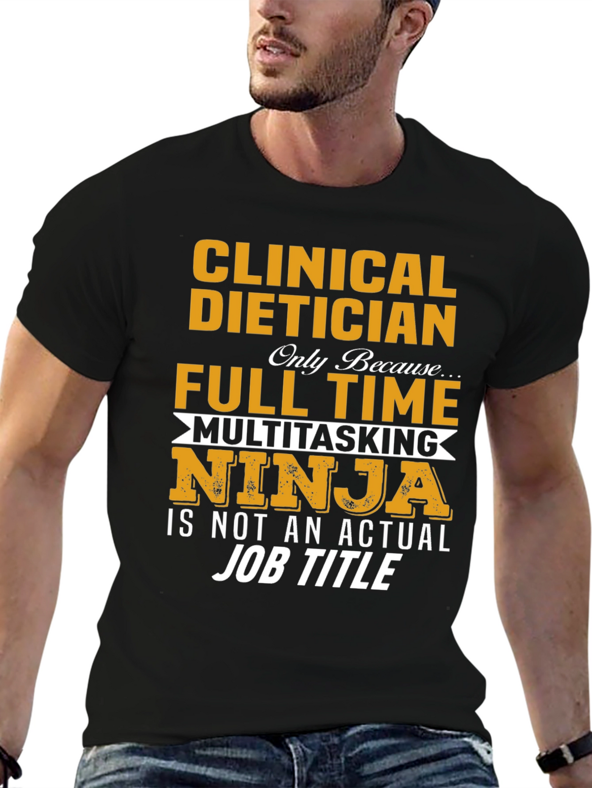 Clinical Dietician Multitasking Ninja T-Shirt