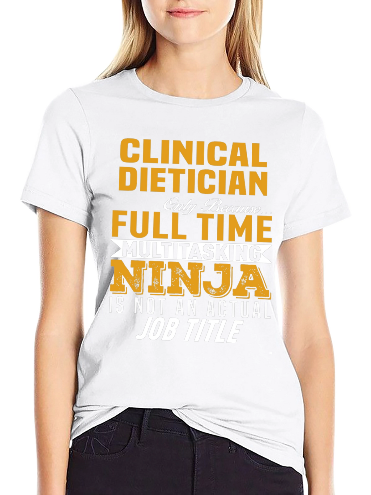 Clinical Dietician Multitasking Ninja T-Shirt