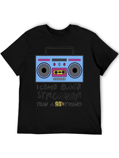 90s Boombox Retro Style T-Shirt