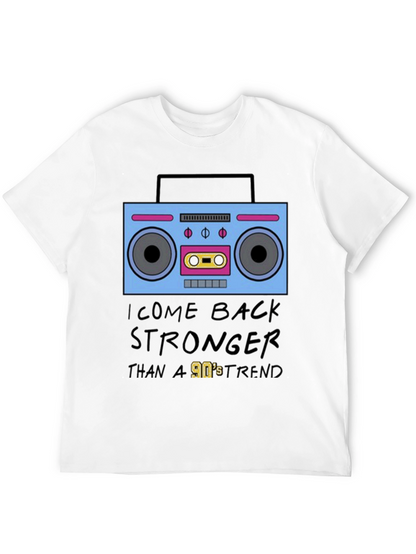 90s Boombox Retro Style T-Shirt
