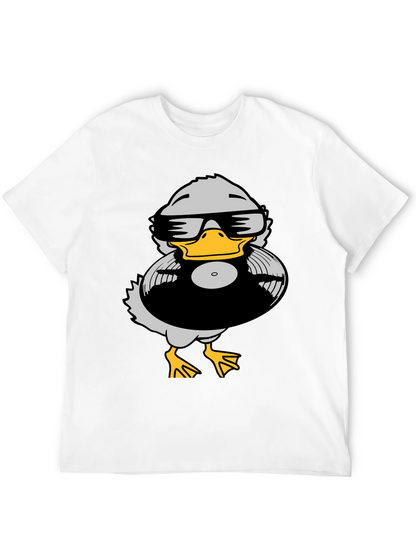 Duck DJ Graphic Tee - Black