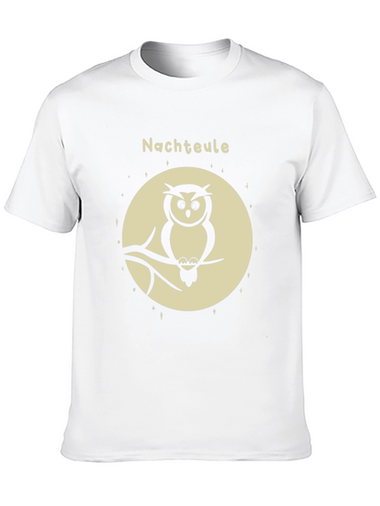 Night Owl Graphic Tee - Mens Black T-Shirt