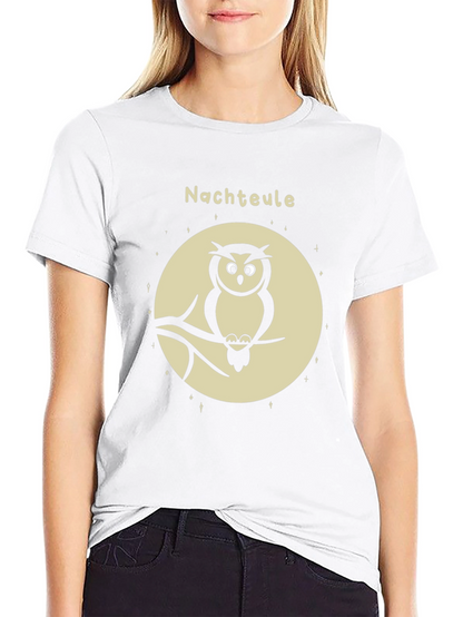 Night Owl Graphic Tee - Mens Black T-Shirt