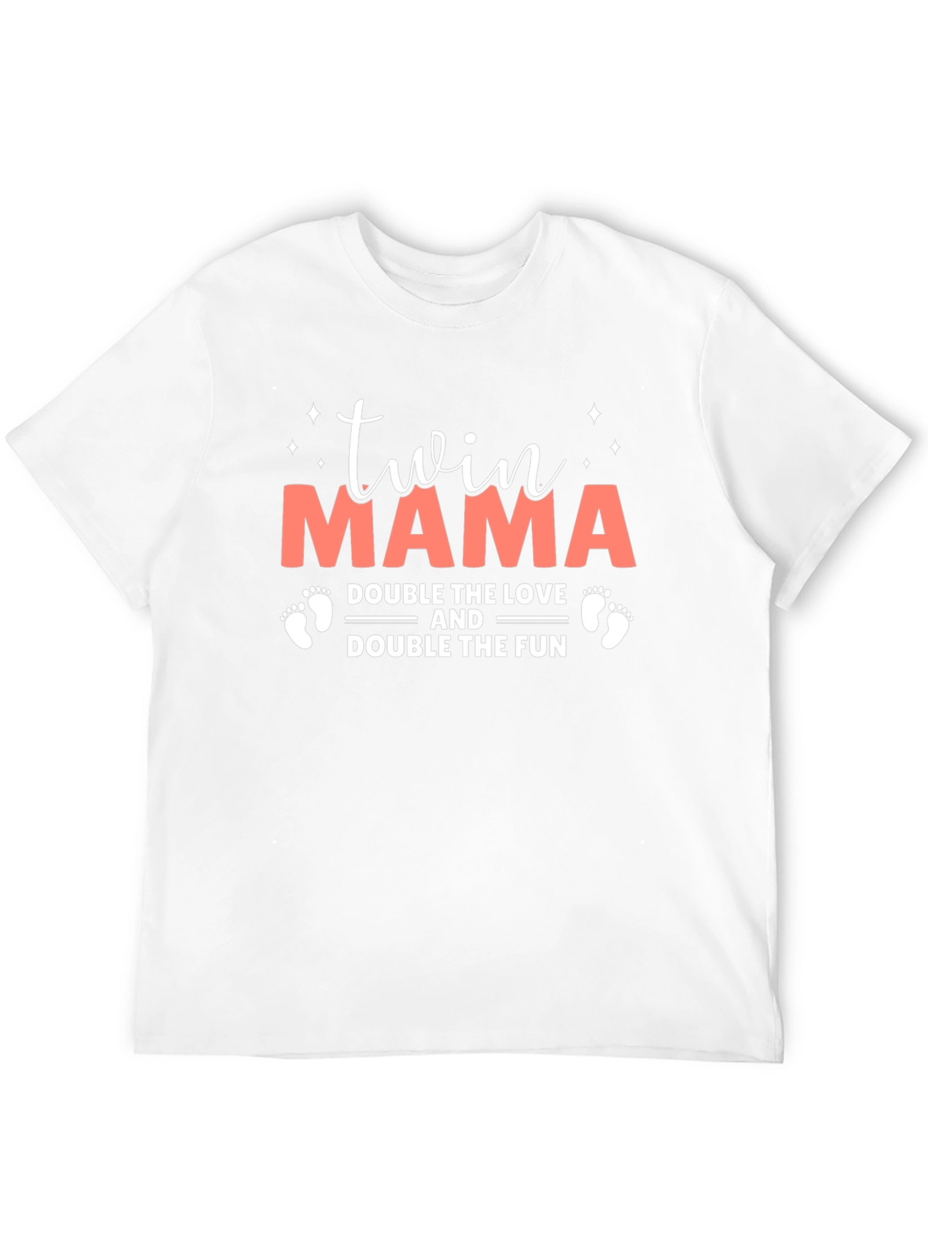 Twin Mama T-Shirt: Double the Love and Fun!
