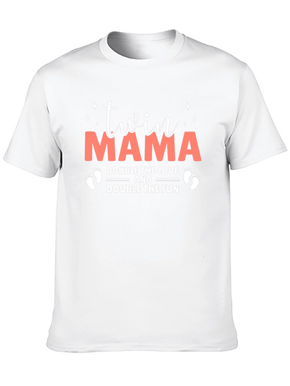 Twin Mama T-Shirt: Double the Love and Fun!