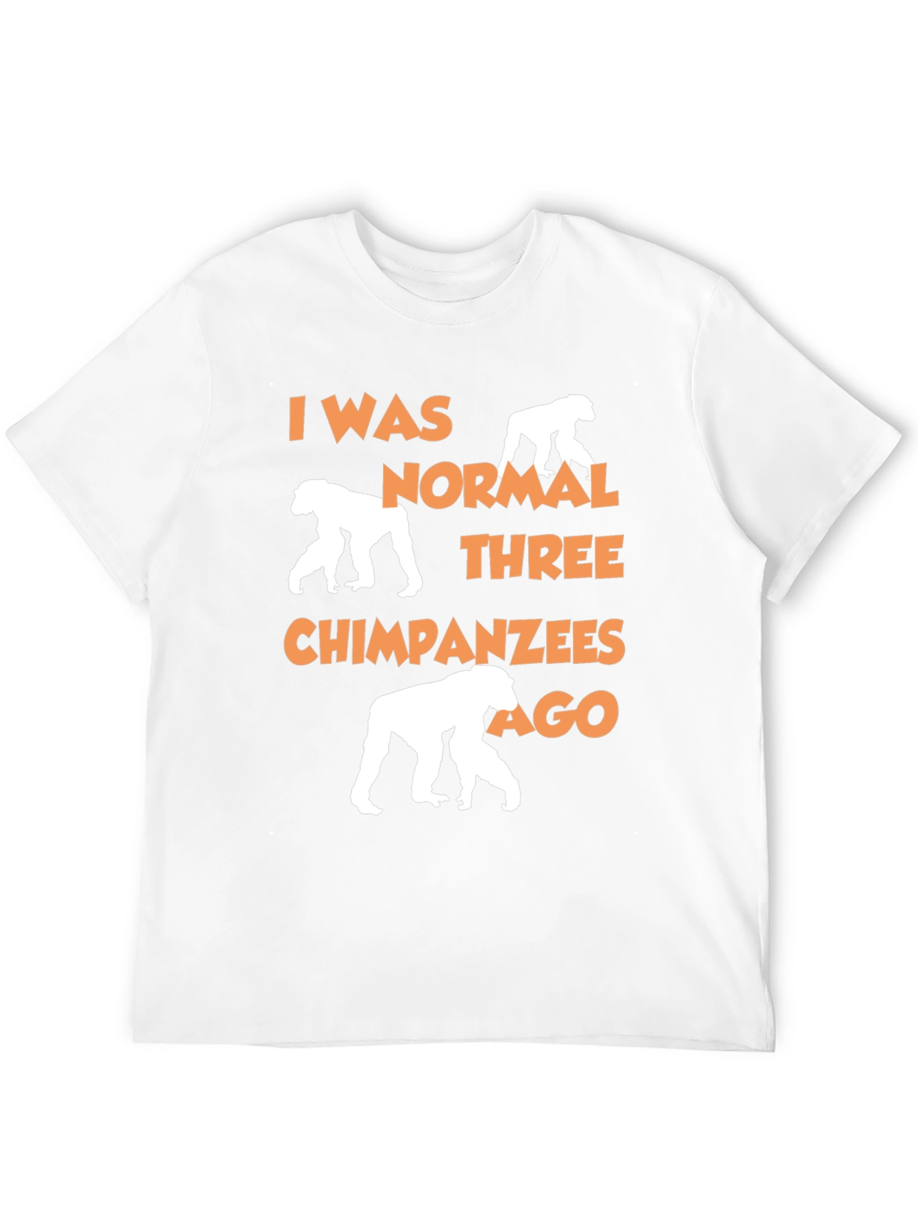 Funny Chimpanzee Graphic T-Shirt