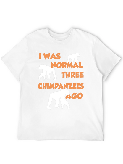 Funny Chimpanzee Graphic T-Shirt