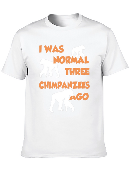 Funny Chimpanzee Graphic T-Shirt