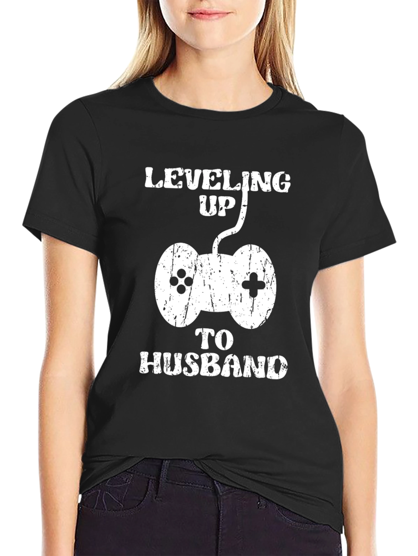 Leveling Up to Husband Gamer T-Shirt