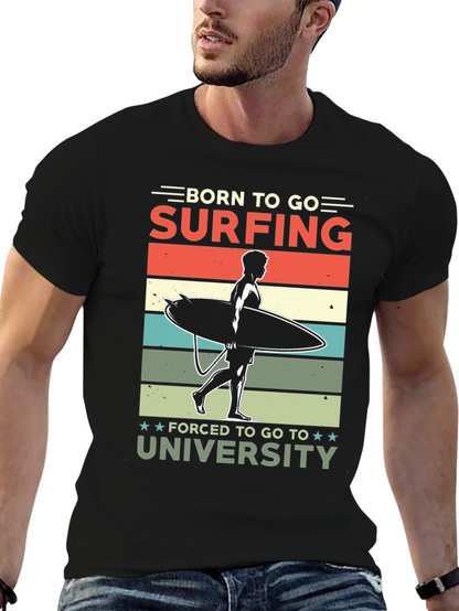 Born to Surf T-Shirt - University Humor