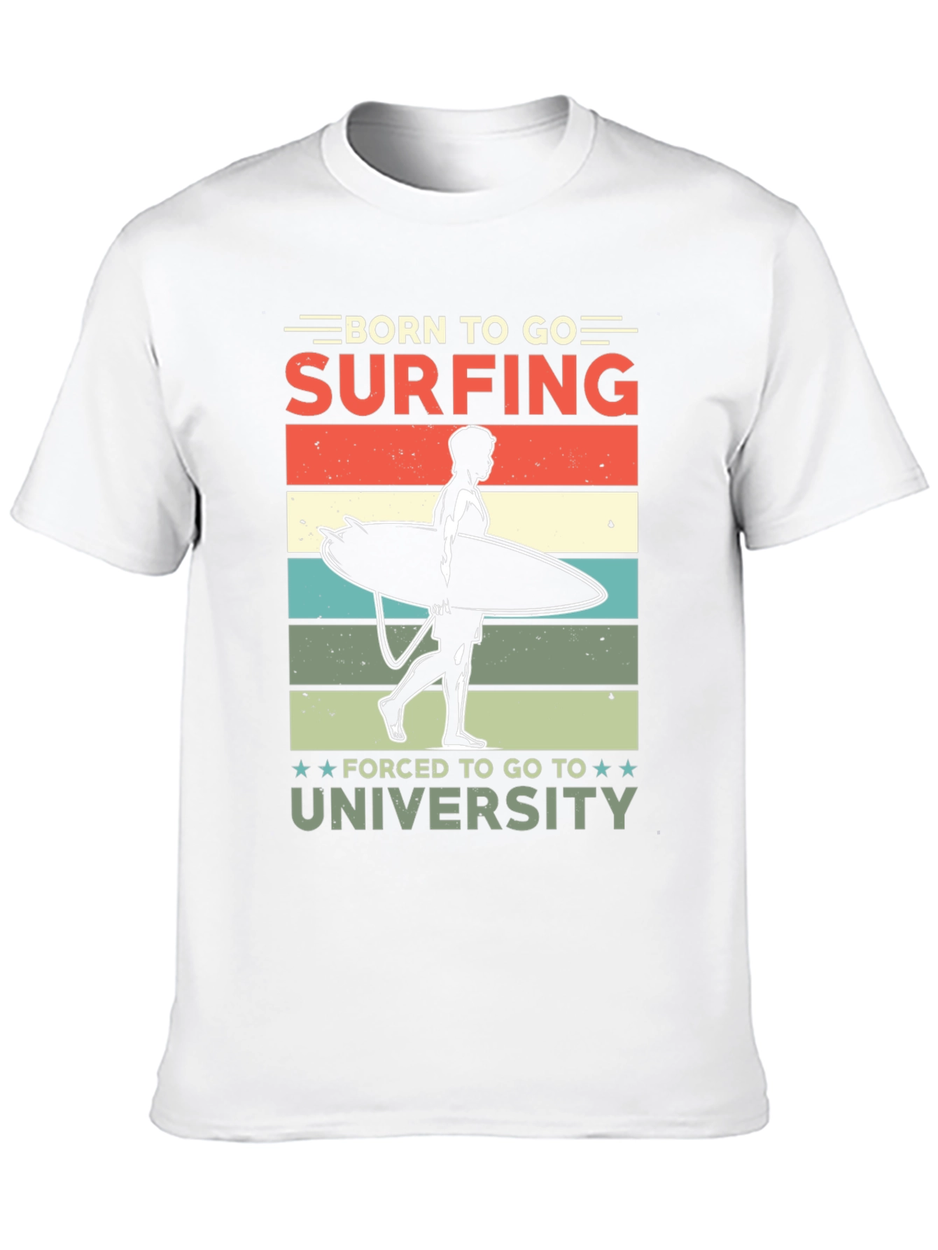 Born to Surf T-Shirt - University Humor