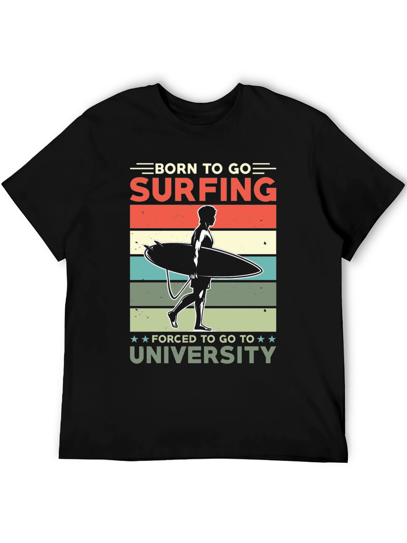 Born to Surf T-Shirt - University Humor
