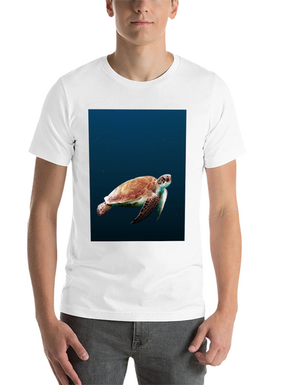 Sea Turtle Graphic Black T-Shirt