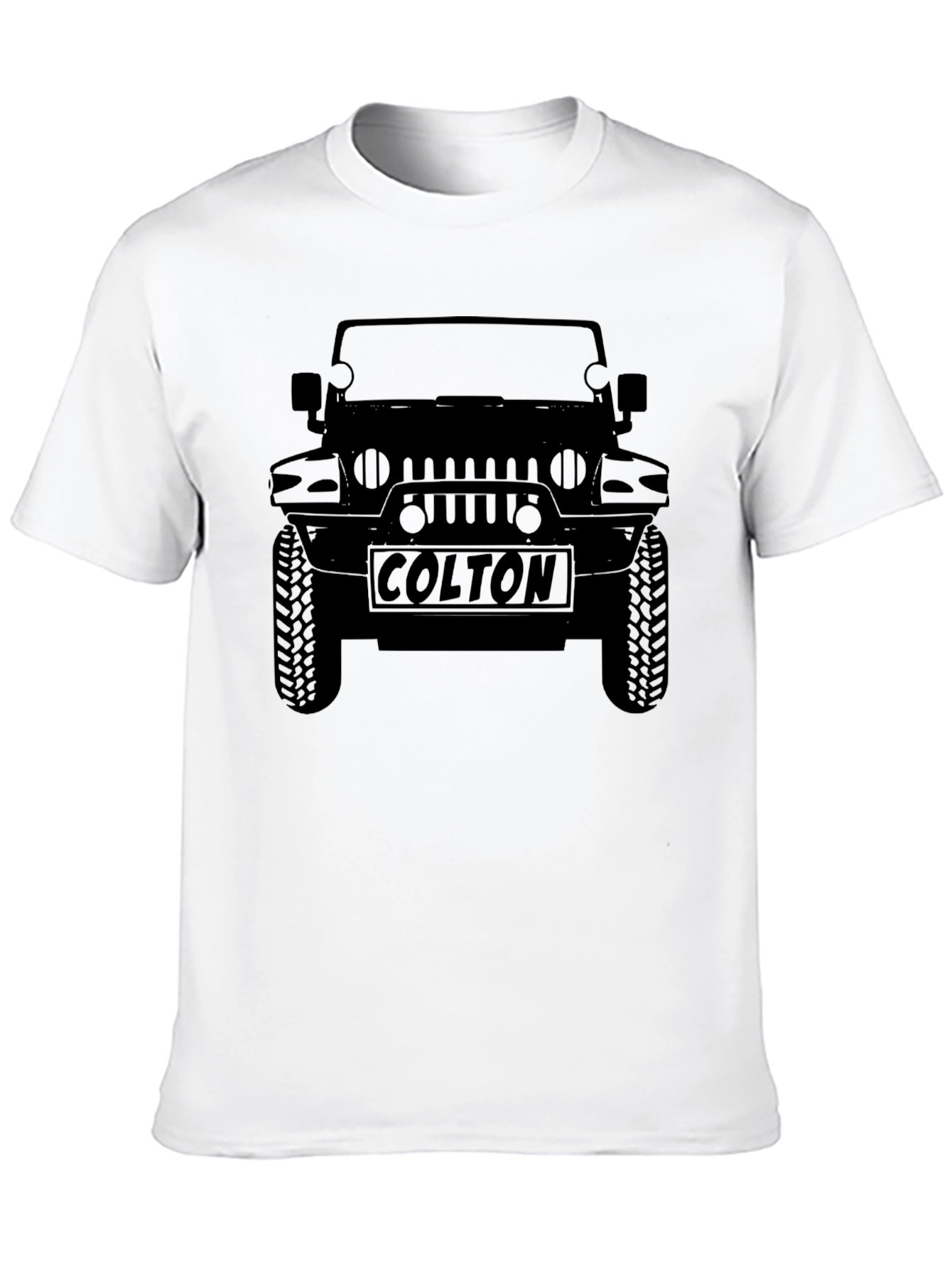 Colton Jeep Black Graphic T-Shirt