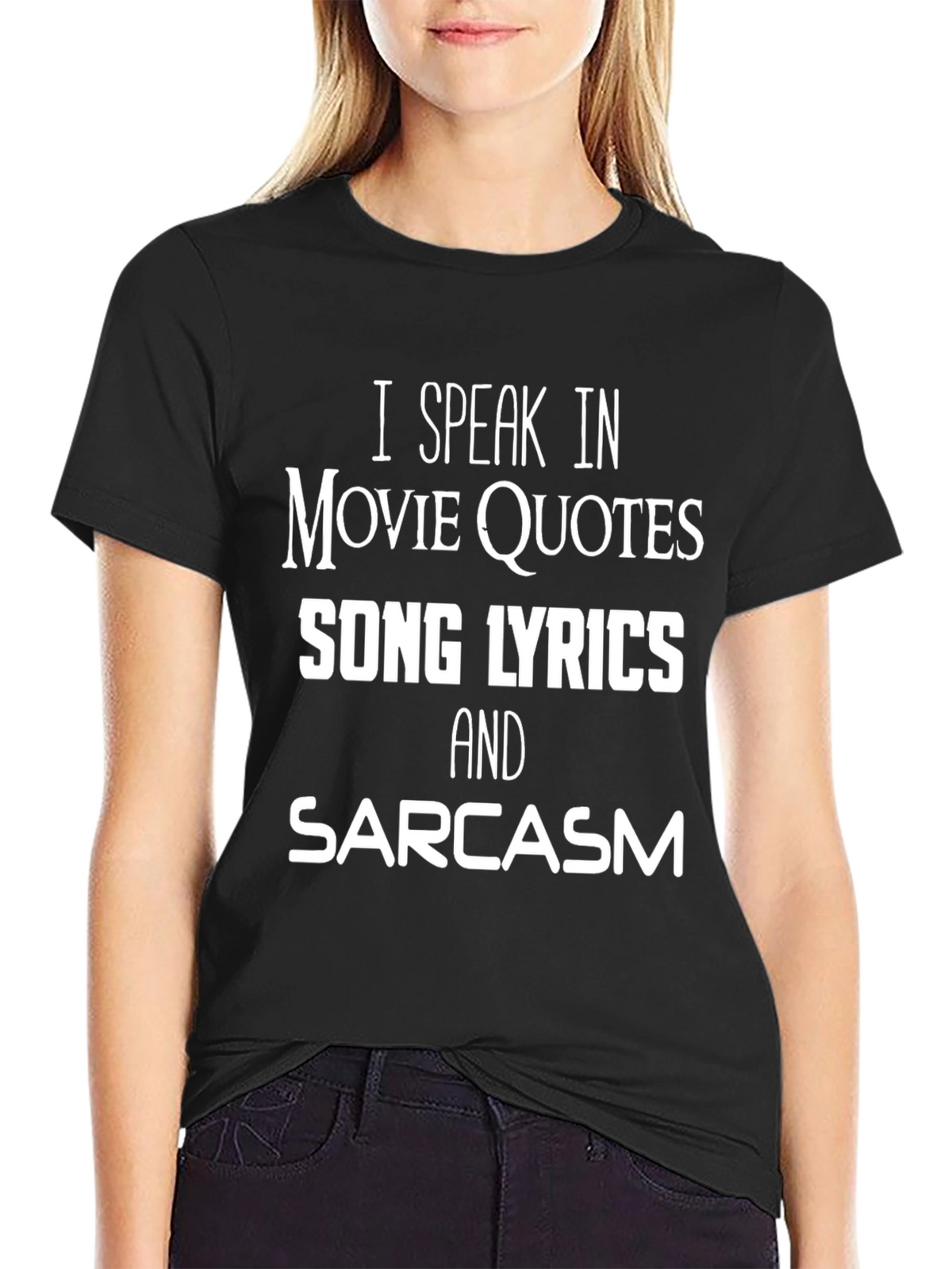Movie Quotes & Sarcasm Graphic Tee