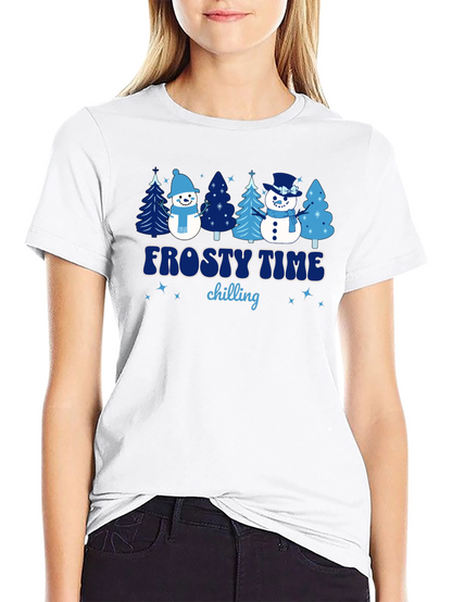 Frosty Time Chilling Graphic Tee