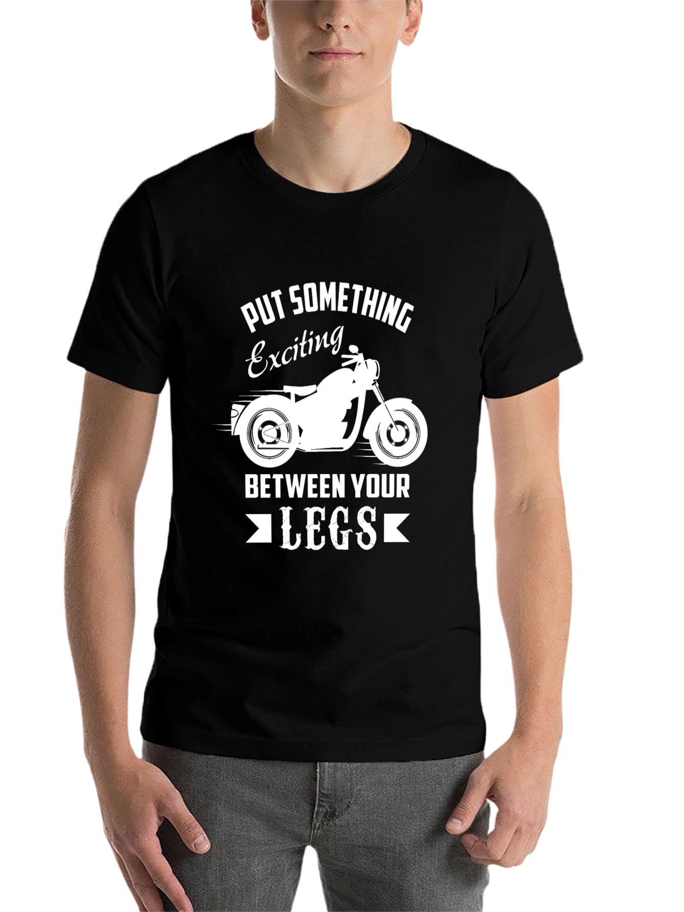 Exciting Motorcycle Graphic T-Shirt