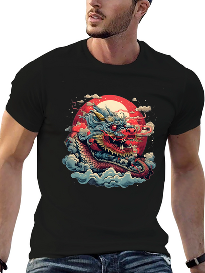 Dragon Graphic Tee - Black T-Shirt