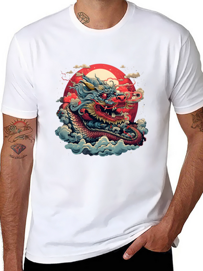 Dragon Graphic Tee - Black T-Shirt