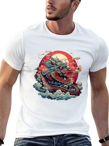Dragon Graphic Tee - Black T-Shirt