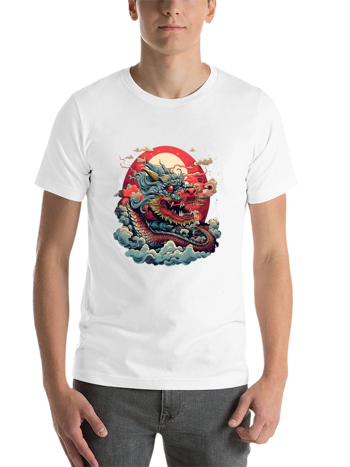 Dragon Graphic Tee - Black T-Shirt