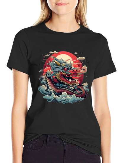 Dragon Graphic Tee - Black T-Shirt