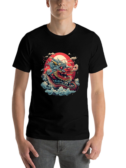 Dragon Graphic Tee - Black T-Shirt