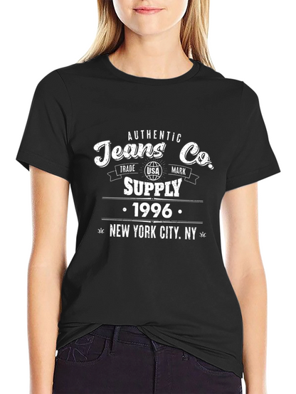 Authentic Jeans Co. Black T-Shirt