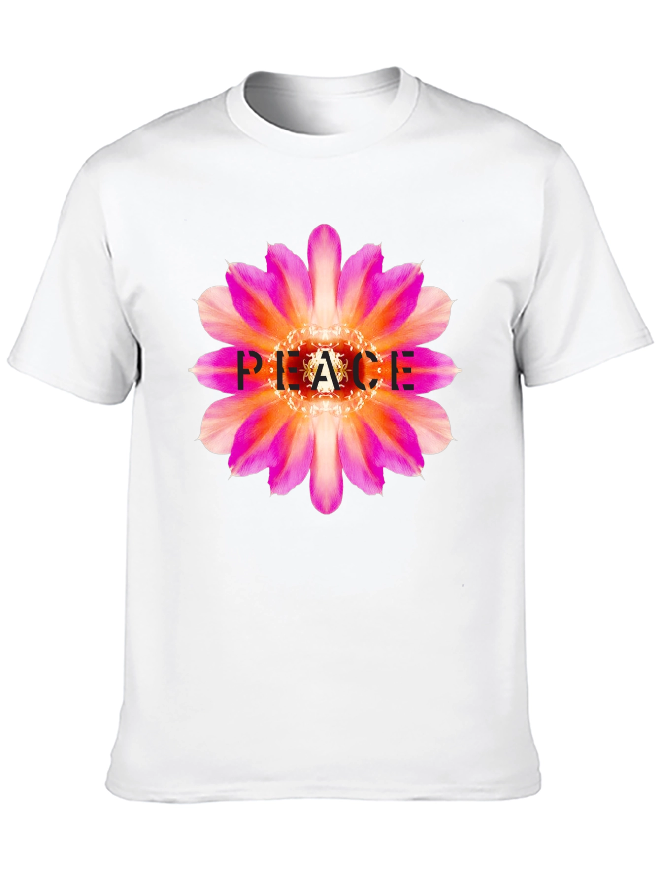 Peace Flower Graphic Tee - Stylish & Comfortable