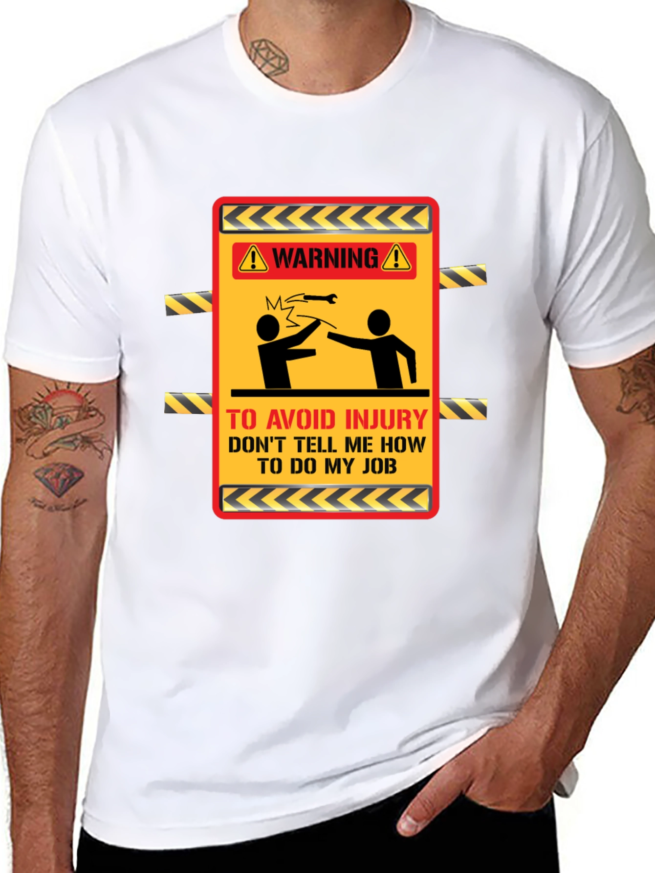 Warning Dont Tell Me How T-Shirt