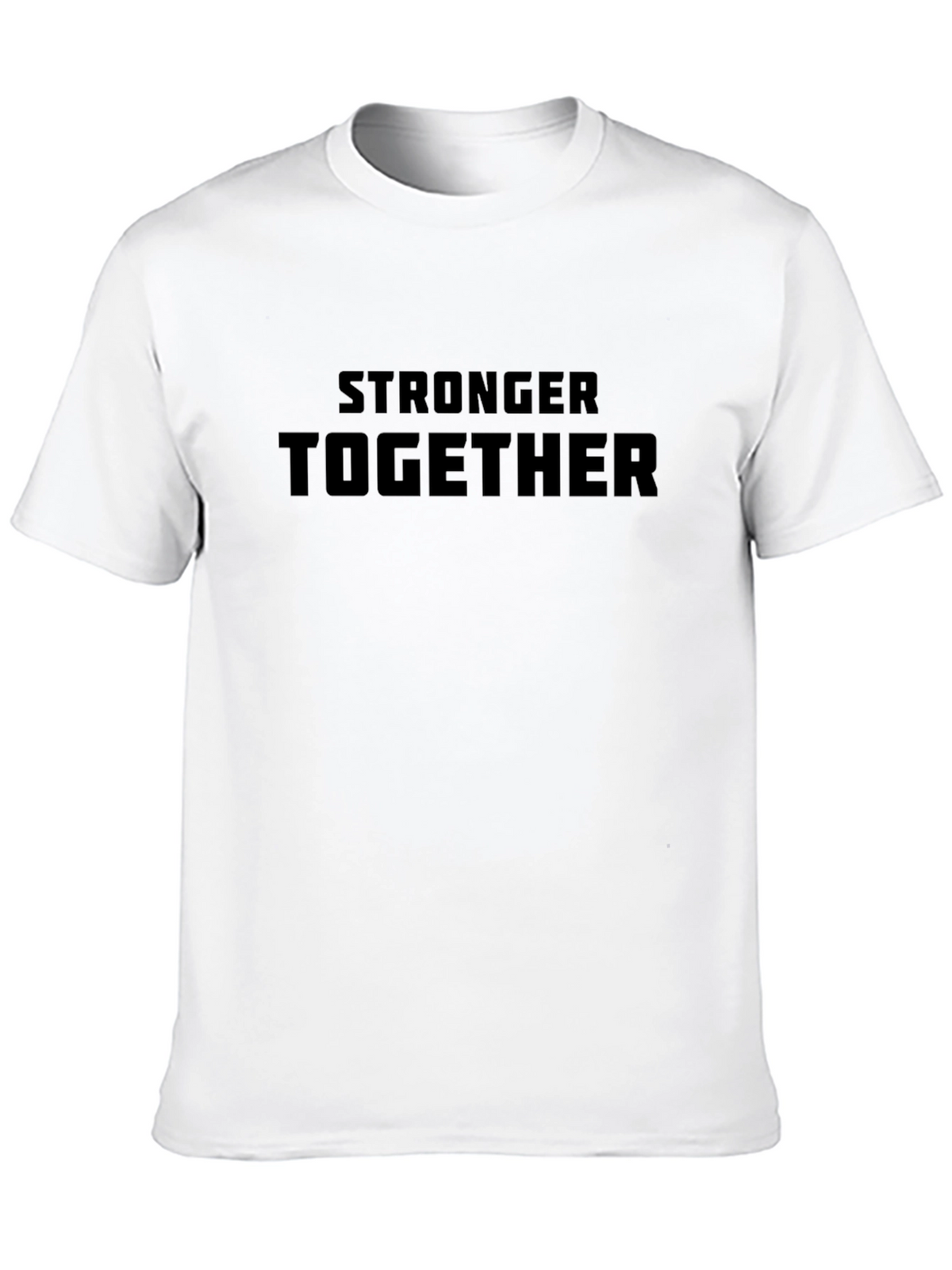 Stronger Together Graphic Tee - Black