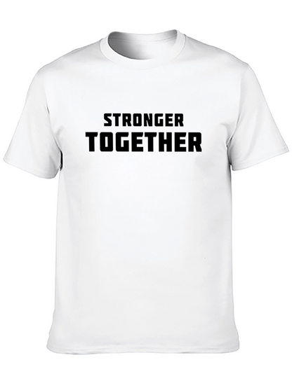 Stronger Together Graphic Tee - Black