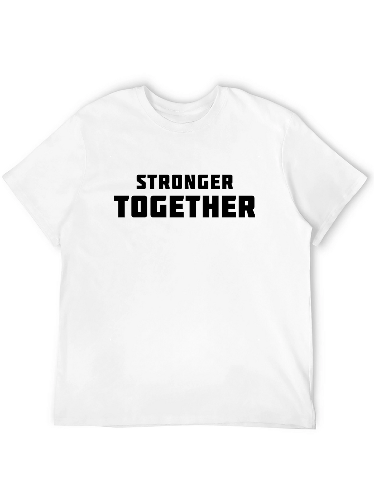Stronger Together Graphic Tee - Black
