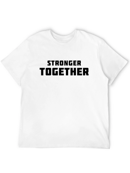 Stronger Together Graphic Tee - Black