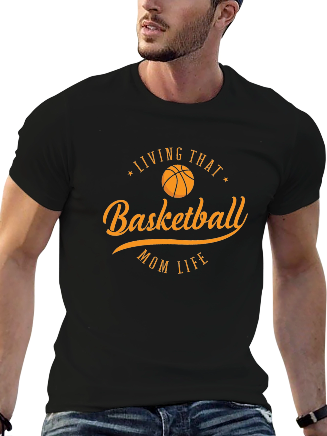 Basketball Mom Life T-Shirt - Sporty Graphic Tee