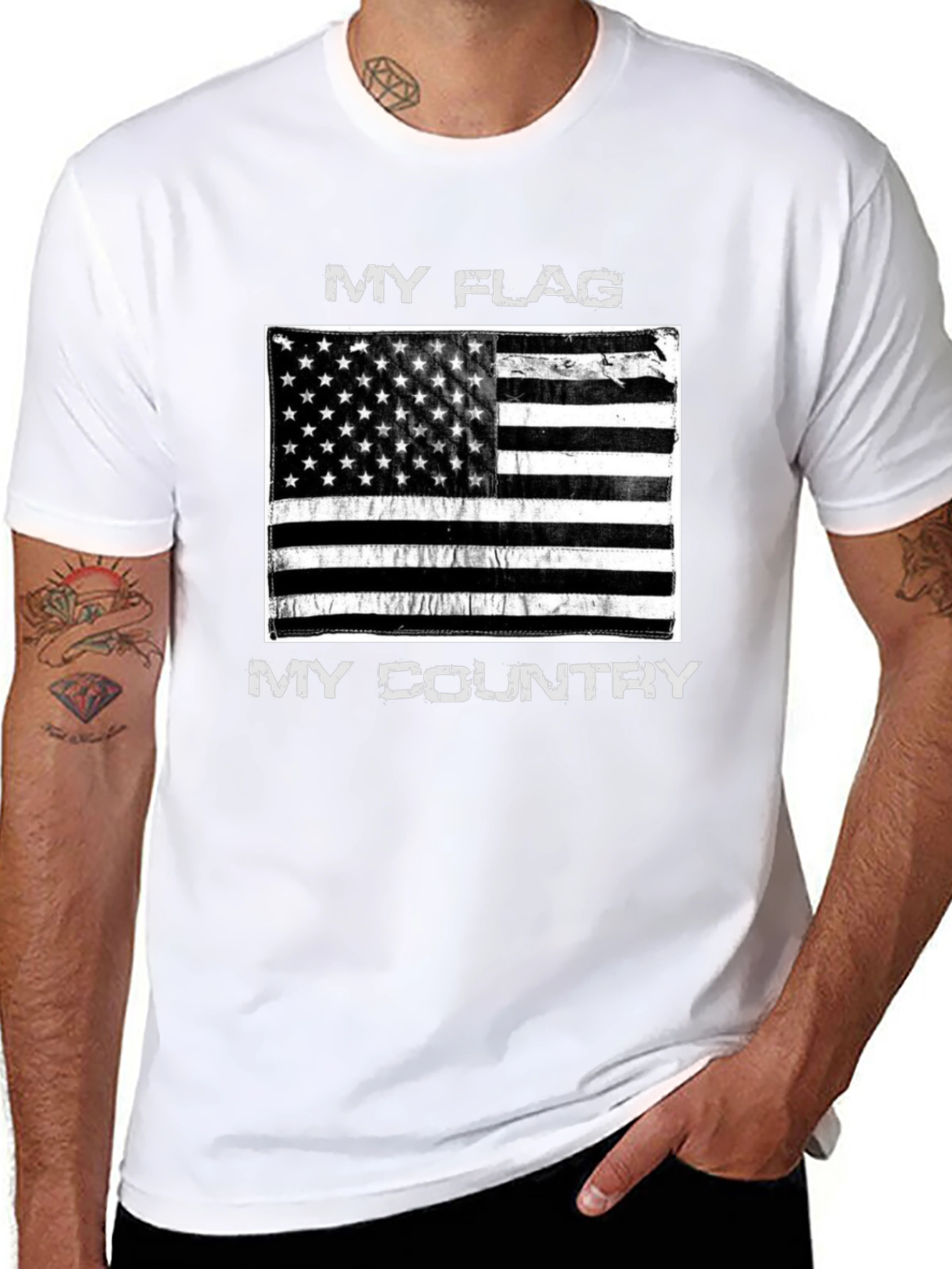 My Flag My Country Mens T-Shirt