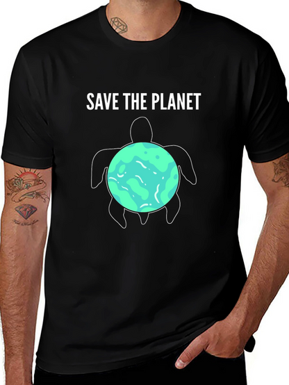 Save the Planet Turtle T-Shirt