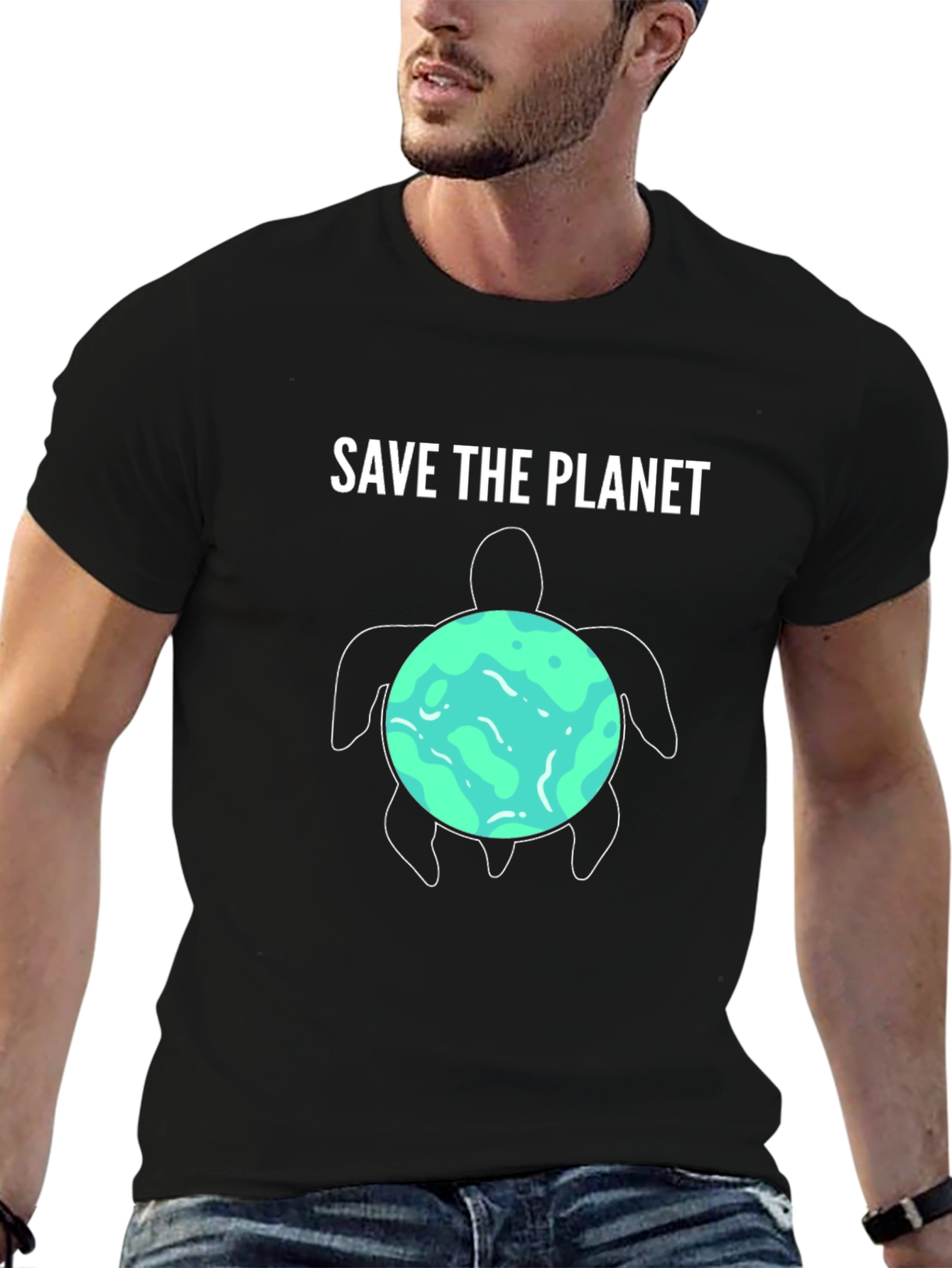 Save the Planet Turtle T-Shirt